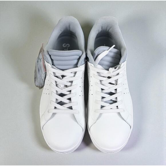 STROLL The Cruiser Leather Golf Shoe Men 12 White/Gray Timeles Versatile Stylish - Picture 2 of 12